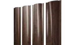 Штакетник Круглый с прямым резом 0,45 Print-Double Premium Antique Wood. Артикул: 39296