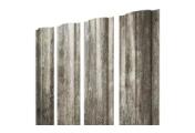 Штакетник Круглый с прямым резом 0,45 Print Elite Nordic Wood TwinColor – Купить оптом и в розницу