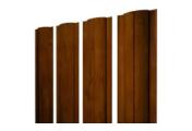 Штакетник Круглый с прямым резом 0,45 Print Premium Golden Wood Intense FTC – Купить оптом и в розницу