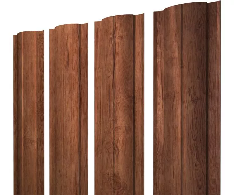 Штакетник Круглый с прямым резом 0,45 Print Premium Rowan Wood Intense FTC купить в санкт-петербурге