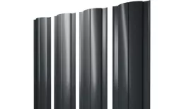 Штакетник Круглый с прямым резом 0,5 Drap RAL 7016 антрацитово-серый. Цена: 164 руб. Артикул: 45798