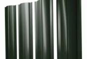 Штакетник Круглый с прямым резом 0,5 GreenCoat Pural BT RR 11 темно-зеленый (RAL 6020 хромовая зелень) – Купить оптом и в розницу