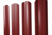 Штакетник Grand Line М-образный А фигурный 0,45 PE RAL 3011 Коричнево-красный – Купить оптом и в розницу