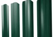 Штакетник Grand Line М-образный А фигурный 0,4 PE Double RAL 6005 Зеленый мох – Купить оптом и в розницу