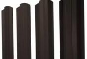 Штакетник Grand Line М-образный А фигурный 0,5 Velur RR 32 Темно-коричневый – Купить оптом и в розницу