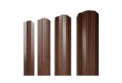 Штакетник Grand Line М-образный А фигурный 0,45 Print Elite Choco Wood Шоколадное дерево – Купить оптом и в розницу