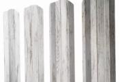Штакетник Grand Line П -образный В 0,45 Print Premium РФ Silver Wood Серебряное дерево – Купить оптом и в розницу