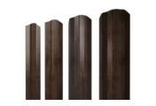 Штакетник М-образный А фигурный 0,45 Print Elite Antique Wood TwinColor – Купить оптом и в розницу