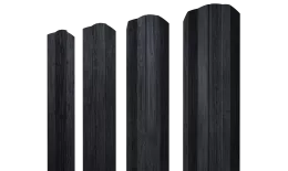 Штакетник М-образный А фигурный 0,45 Print Premium Grey Wood TwinColor. Цена: 142 руб. Артикул: 45900