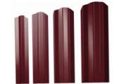 Штакетник М-образный А фигурный 0,5 PurLite Matt RAL 3005 красное вино – Купить оптом и в розницу