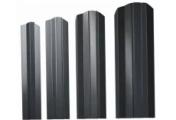 Штакетник М-образный А фигурный 0,5 PurLite Matt RAL 7016 антрацитово-серый – Купить оптом и в розницу
