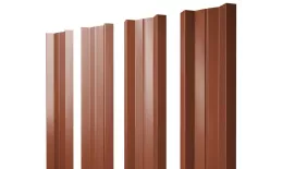 Штакетник М-образный А с прямым резом 0,45 Drap TR RAL 8004 терракота. Цена: 111 руб. Артикул: 46317