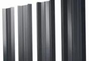 Штакетник М-образный А с прямым резом 0,45 PE-Double RAL 7016 антрацитово-серый – Купить оптом и в розницу