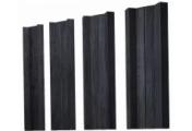 Штакетник М-образный А с прямым резом 0,45 Print Premium Grey Wood TwinColor – Купить оптом и в розницу