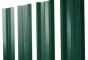 Штакетник М-образный А с прямым резом 0,5 Satin Matt TX RAL 6005 зеленый мох – Купить оптом и в розницу