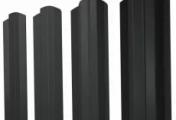 Штакетник М-образный B фигурный 0,45 PE-Double RAL 7016 антрацитово-серый – Купить оптом и в розницу
