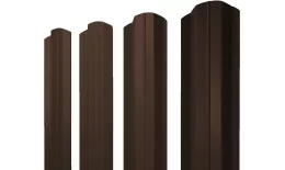Штакетник М-образный В фигурный 0,5 Satin Matt TX RAL 8017 шоколад. Цена: 156 руб. Артикул: 45983