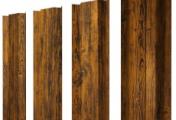 Штакетник М-образный В с прямым резом 0,4 Print Premium Golden Wood Fresh TwinColor – Купить оптом и в розницу