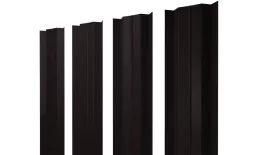 Штакетник М-образный В с прямым резом 0,45 PE-Double RAL 9005 черный. Цена: 96 руб. Артикул: 38488
