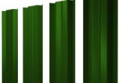 Штакетник М-образный В с прямым резом 0,45 PE RAL 6002 лиственно-зеленый – Купить оптом и в розницу