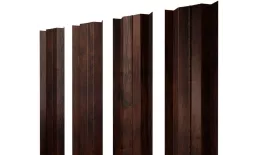 Штакетник М-образный В с прямым резом 0,45 Print Premium Cherry Wood. Артикул: 39358