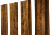Штакетник М-образный В с прямым резом 0,45 Print Premium Golden Wood Fresh – Купить оптом и в розницу