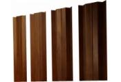 Штакетник М-образный В с прямым резом 0,45 Print Premium Golden Wood Intense FTC – Купить оптом и в розницу