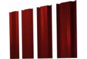 Штакетник М-образный В с прямым резом 0,5 Satin RAL 3011 коричнево-красный – Купить оптом и в розницу