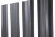Штакетник М-образный В с прямым резом 0,5 Satin RAL 7004 сигнальный серый – Купить оптом и в розницу