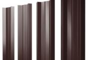 Штакетник Grand Line М-образный А 0,5 GreenCoat Pural RR 887 Шоколадно-коричневый – Купить оптом и в розницу