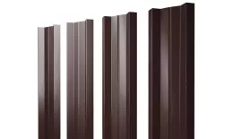 Штакетник Grand Line М-образный А 0,5 GreenCoat Pural RR 887 Шоколадно-коричневый. Цена: 255 руб. Артикул: M_29