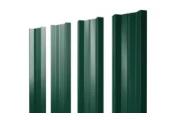 Штакетник Grand Line М-образный А 0,4 PE Double RAL 6005 Зеленый мох – Купить оптом и в розницу