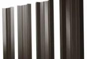 Штакетник Grand Line М-образный А 0,5 GreenCoat Pural RR 32 Темно-коричневый – Купить оптом и в розницу