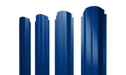 Штакетник П-образный А фигурный 0,45 PE RAL 5002 ультрамариново-синий. Цена: 97 руб. Артикул: 37983