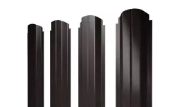 Штакетник П-образный A фигурный 0,45 Print Elite Coffee Wood Blesk TwinColor. Артикул: 38617