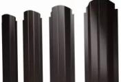 Штакетник П-образный A фигурный 0,45 Print Elite Coffee Wood Blesk TwinColor – Купить оптом и в розницу