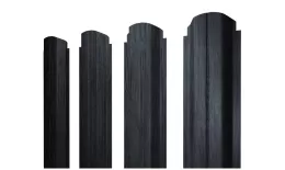 Штакетник П-образный А фигурный 0,45 Print Premium Grey Wood TwinColor. Цена: 142 руб. Артикул: 46069