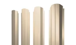 Штакетник П-образный А фигурный 0,5 Satin RAL 1015 светлая слоновая кость. Цена: 114 руб. Артикул: 39068