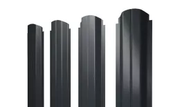 Штакетник П-образный А фигурный 0,5 Velur X RAL 7016 антрацитово-серый. Цена: 180 руб. Артикул: 38718