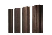 Штакетник П-образный A с прямым резом 0,45 Print Premium Almond Wood Fresh – Купить оптом и в розницу