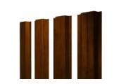Штакетник П-образный A с прямым резом 0,45 Print Premium Golden Wood Intense FTC – Купить оптом и в розницу