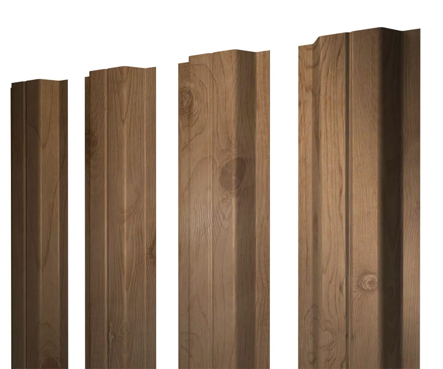 Штакетник П-образный A с прямым резом 0,45 Print Premium Pine Wood Fresh купить в санкт-петербурге