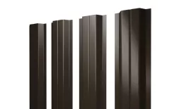 Штакетник П-образный A с прямым резом 0,5 Drap RR 32 темно-коричневый. Цена: 126 руб. Артикул: 46011