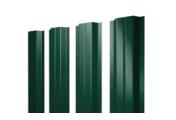 Штакетник П-образный A с прямым резом 0,5 Satin RAL 6005 зеленый мох – Купить оптом и в розницу