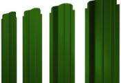 Штакетник П-образный B фигурный 0,45 PE RAL 6002 лиственно-зеленый – Купить оптом и в розницу