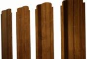 Штакетник П-образный B фигурный 0,45 Print Elite Golden Wood TwinColor – Купить оптом и в розницу