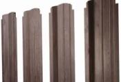 Штакетник П-образный B фигурный 0,45 Print Elite White Wood TwinColor – Купить оптом и в розницу