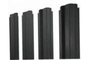 Штакетник П-образный B фигурный 0,5 PurPro Matt 275 RAL 7016 антрацитово-серый – Купить оптом и в розницу