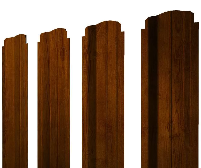 Штакетник П-образный В фигурный 0,45 Print-Double Premium Golden Wood Intense F купить в санкт-петербурге
