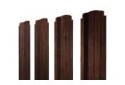 Штакетник П-образный В фигурный 0,45 Print Premium Cherry Wood Dark FTC – Купить оптом и в розницу